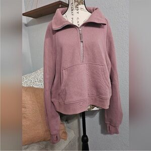 Like New Lululemon Scuba Oversized 3/4 Zip